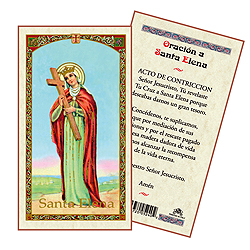 Holy Card-Sta Elena