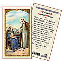 Holy Card-Sta Monica