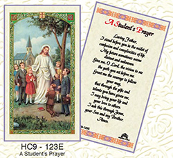 Holy Card-Students Prayer