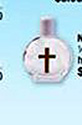 Holy Water Bottle-Cross, 0-1/2 Ounce