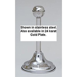 Holy Water Sprinkler & Stand-Gold