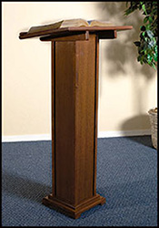 Lectern-Walnut