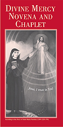 Pamphlet-Divine Mercy, Novena & Chaplet