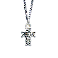 Pendant-Cross, Crystal