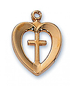 Pendant-Cross, Heart