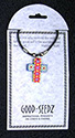 Pendant-Cross On Cord