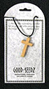 Pendant-Cross On Cord