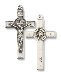 Pendant-Crucifix, St Benedict