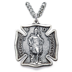 Pendant-St Florian, 24" Chain