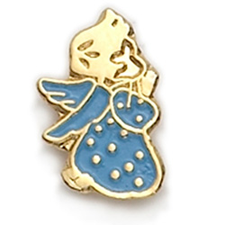 Pin-Guardian Angel, Blue