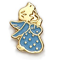 Pin-Guardian Angel, Blue