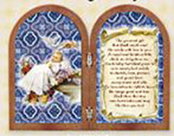 Plaque-Baptism Diptych