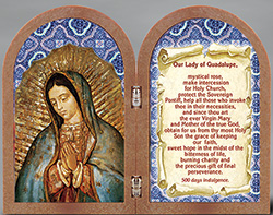 Plaque-Lady Of Guadalupe Diptych