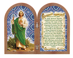 Plaque-St Jude Diptych