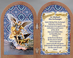 Plaque-St Michael Diptych