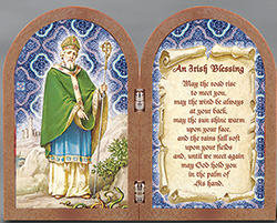 Plaque-St Patrick Diptych