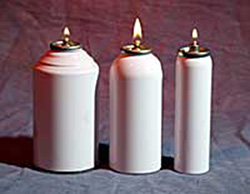 Refill Fuel- 45 Hour, Metal Container