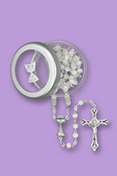 Rosary-Cats Eye With Box