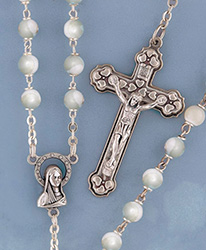 Rosary-Mother Of Pearl