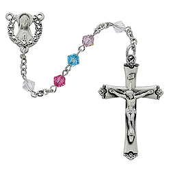 Rosary-Multi-Color Swarovski