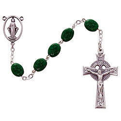 Rosary-Shamrock