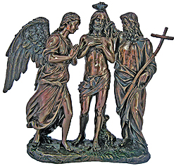 Statue-Christ's Baptism-10