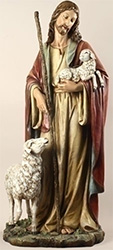 Statue-Good Shepherd-36