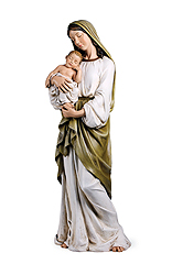 Statue-Madonna & Child-37