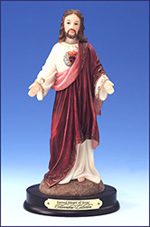 Statue-Sacred Heart-  8