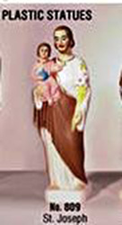 Statue-St Joseph & Child- 6