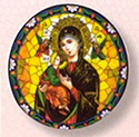 Sticker-Lady Of Perpetual Help