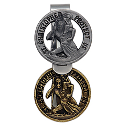 Visor Clip-St Christopher